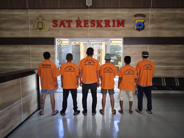FoKeenam-pelaku-pengeroyokan-MR-seorang-gitaris-Band-Banjarbaru