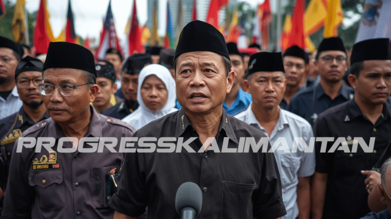 Judul 1: Ribuan Buruh Siap Turun ke Jalan, Polisi Ingatkan Masyarakat Cari Jalur Alternatif